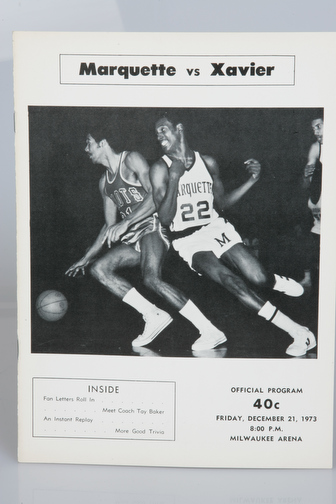 December 21, 1973 vs. Xavier (OH)