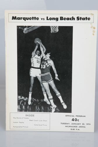 January 22, 1974 vs. Long Beach State