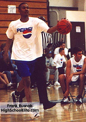 Ron Howard as a member of the AAU team, Illinois Select Ron Howard as a member of the AAU team, Illinois Select