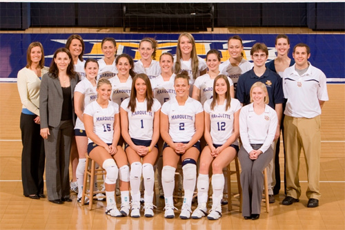 2007-2008 Women's Volleyball Team Photo 2007-2008 Women's Volleyball Team Photo